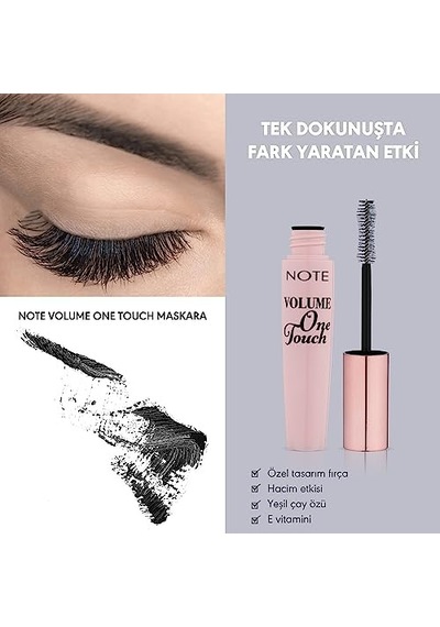 Volume One Tek Tek Ayırma Ve Hacim Etkili Maskara 0
