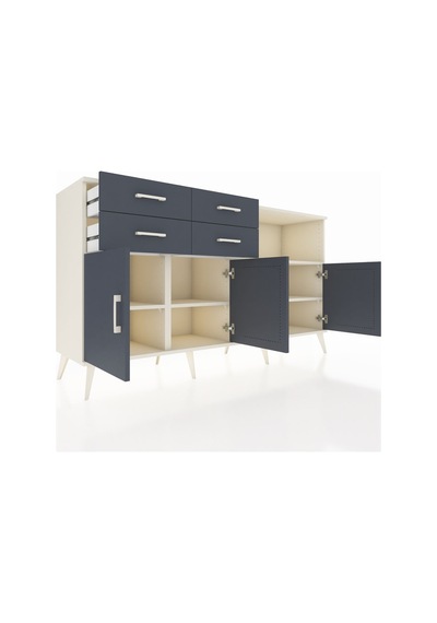 Hyperion Konsol 4 Raflı 4 Çekmeceli 4 Kapaklı 176x44x99 Aytaşı-an Aytaşı-antrasit Hyperion Konsol 4 Raflı 4 Çekmeceli 4 Kapaklı 176x44x99 Aytaşı-an Aytaşı-antrasit