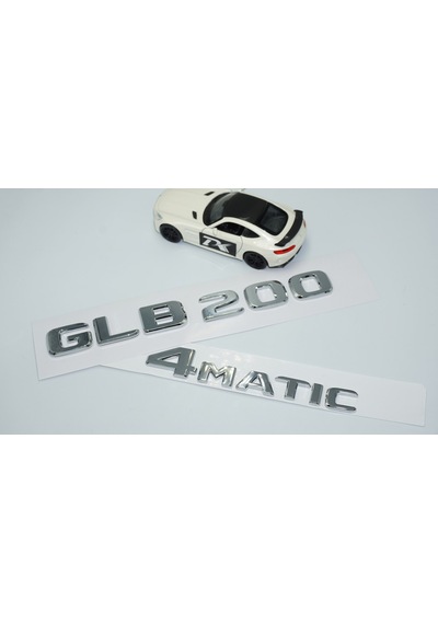 Dk Tuning Glb200 4matic Bagaj Krom Abs Yazı Logo Benz İle Uyumlu