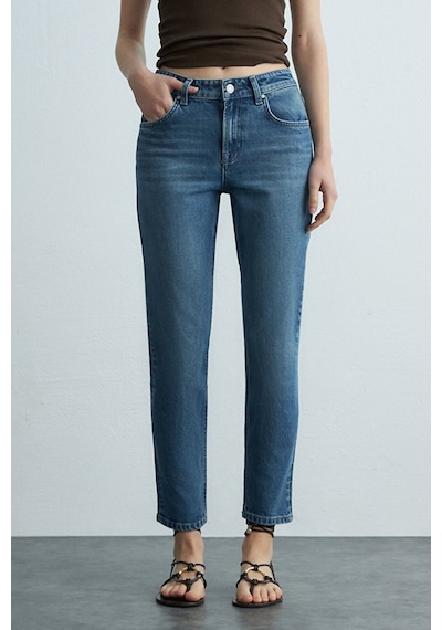 Ltb Rebecca Dar Paça Yüksek Bel Jean Pantolon 010095185916160 55975 Karışık