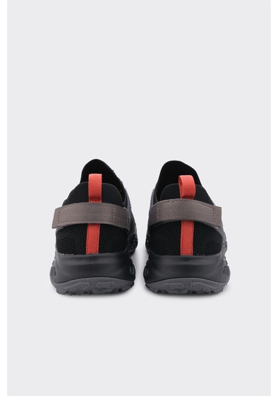 Derinet Humtto Fileli Comfort Taban Erkek Sneaker Siyah Siyah