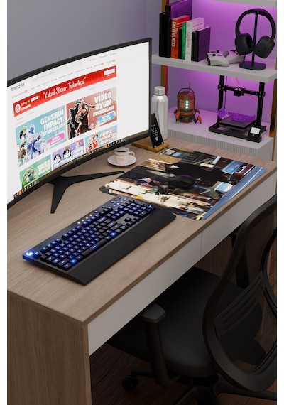 Leon The Professional V2 48x40 Xl Gaming Kauçuk Kaymaz Taban Mouse Pad Fare Altlığı