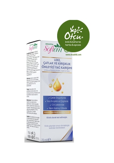 Softem Leke Çatlak ve  Bakımı Yağ Karışımı 70 ML