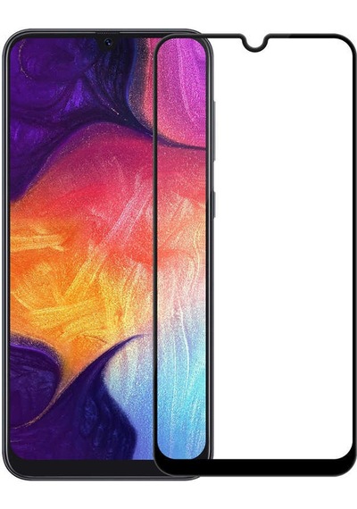 Samsung Uyumlu Galaxy A20e Zore Kenarları Kırılmaya Dayanıklı Cam Ekran Koruyucu