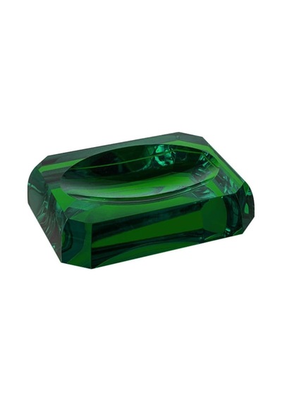 Cyrstal Accessory Soap Dish Green Yeşil Tek Ebat Ba2051 008 C5 12 Izgara