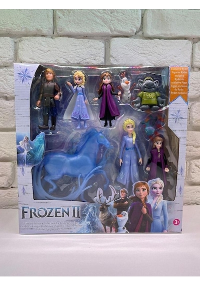 Ethem Oyuncak Frozen Iı Figürler Oyun Seti Jm2020 Buz Atlı Set