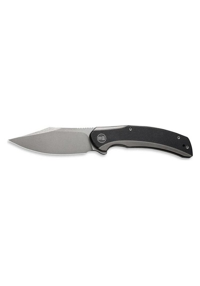 We Knife Snick Titanium Grey G10 Black Kamp Çakı Siyah