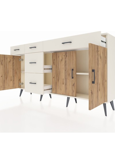 Arges Konsol 2 Raflı 5 Çekmeceli 3 Kapaklı 176x30x99 Aytaşı-çam/aytaşı Atlas Çam/aytası - Aytası Arges Konsol 2 Raflı 5 Çekmeceli 3 Kapaklı 176x30x99 Aytaşı-çam/aytaşı Atlas Çam/aytası - Aytası
