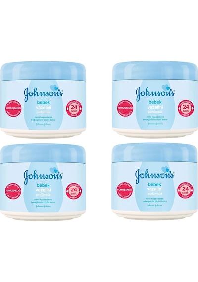 Johnsons Baby Bebek Vazelini Parfümsüz 100 Ml 4 Adet