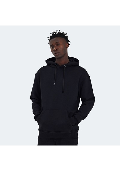 The Crow NEVER Erkek  Siyah Sweatshirt