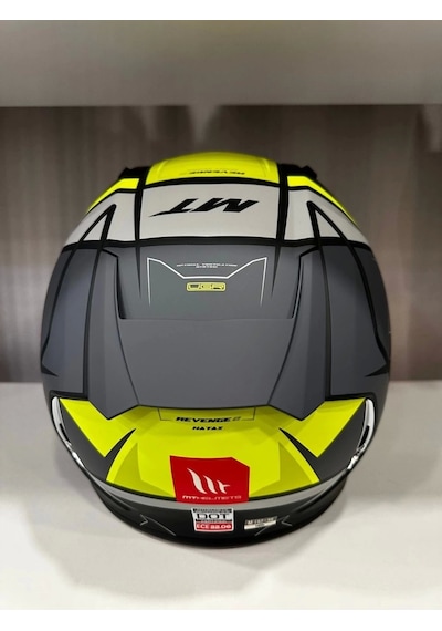 Mt Helmets Mt Revenge 2 S Hatax C3 Motosiklet Kaskı Mat Sarı