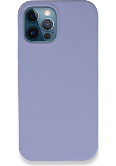Apple iPhone Uyumlu   12 Pro Kılıf Lansman Legant Silikon - Lila