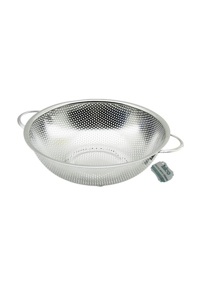25cm Metal Kulplu Çelik Sepet Süzgeç İnce Tel Ayaklı 5570 Çok renkli