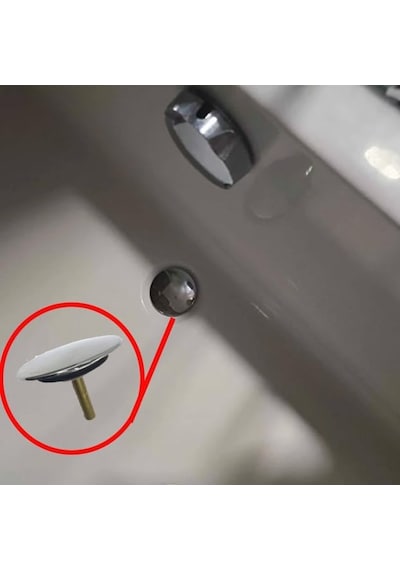 Otomatik Küvet Jakuzi Gider Kapağı Standart