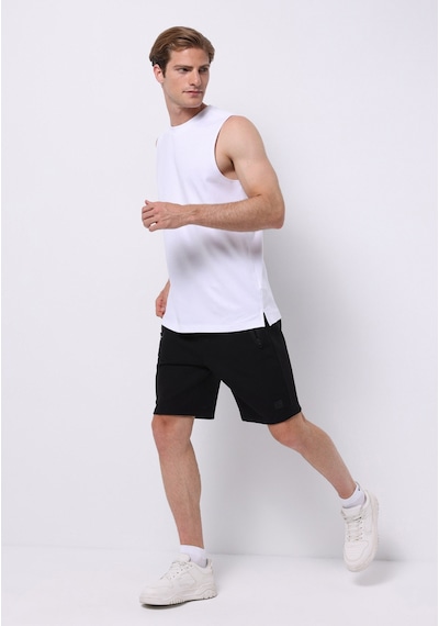 Colin's Colins Regular Fit Orta Bel Düz Erkek Siyah Şort Cl1075842 Q1.v1 Blk
