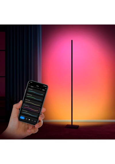 Calex Akıllı Led Ayak Lambası Rgbıc, Wifi, Alexa Uyumlu, Müzik Senkron, Dimmable, 16m Renk Lambader Renkli Diğer