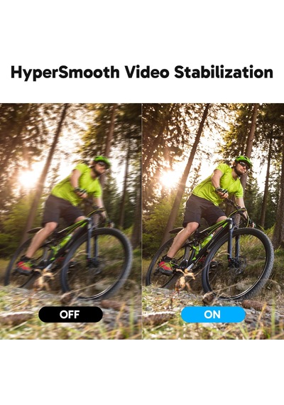 Akaso Action Cam 4k60fps 40m Sualtı Kamera 20mp Wifi Aksiyon Kamerası, Dokunmatik Ekranlı Eıs, 8x Zoom Ses Kumandalı Uzaktan Kumandalı Aksesuar Kiti Spor Kamera V50 Elite