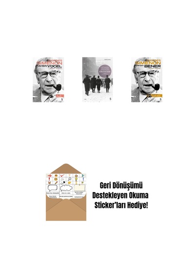 Kaçak + Kirliydi Kar + Ormandaki Deli + Okuma Sticker'ları