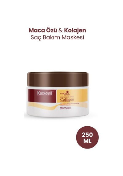 Kolajen Saç Bakım Maskesi Maca Özü Onarıcı Repair 250 Ml Karsel - 754102102