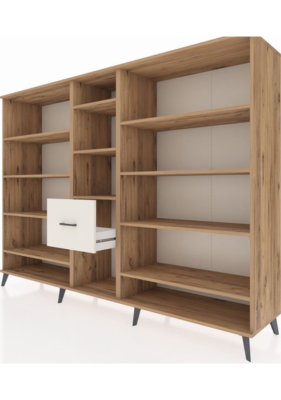 Hyperion Dolap 11 Raflı 3 Çekmeceli 220x44x163 Çam-çam/aytaşı Çam-çam/aytaşı Hyperion Dolap 11 Raflı 3 Çekmeceli 220x44x163 Çam-çam/aytaşı Çam-çam/aytaşı