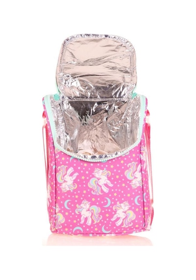 Kaukko Kids Beslenme Çantası Simli Nakışlı Unicorn L7140