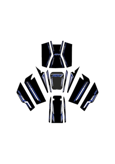 Honda Adv 350 Uyumlu Tank Pad Full Set Diğer