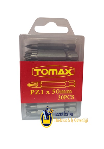 Tomax Pz1 X 50 Mm Bits Uç 30 Adet