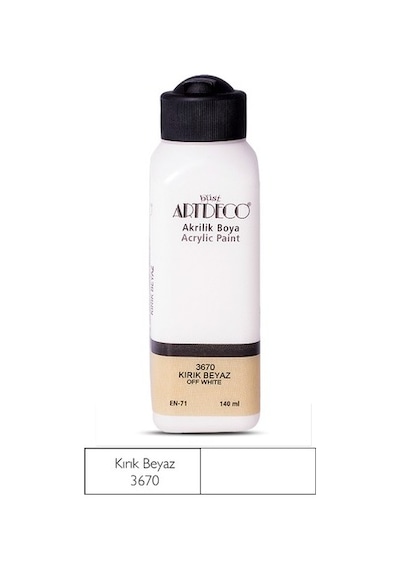 Artdeco Akrilik Boya 140 Ml Kırık Beyaz Y-070R3670