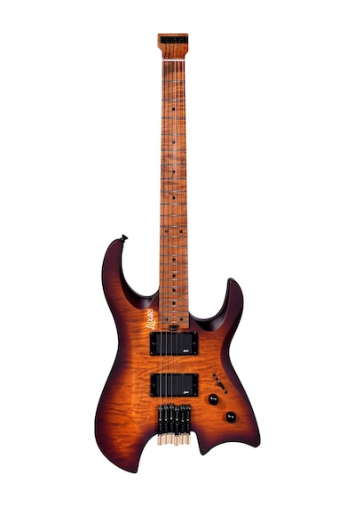Luxars S-g63-6 Shb Headless Elektro Gitar Satın Honey Burst + Gıgbag