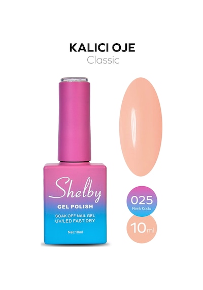 Shelby 10 Ml. A025 Kalıcı Oje