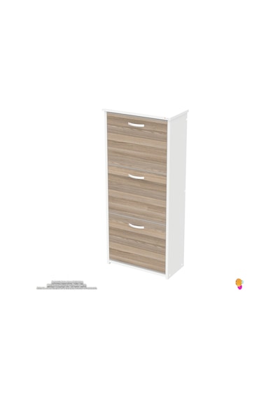 Modilayn West Asma Kapı Önü 52x116x 26 Cm Lik 3 Düşer Kapak 6 Göz Bölmeli Ayakkabılık Beyaz - Cordoba Modilayn West Asma Kapı Önü 52x116x 26 Cm Lik 3 Düşer Kapak 6 Göz Bölmeli Ayakkabılık Beyaz - Cordoba