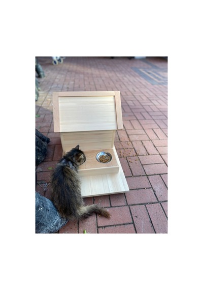 Özel Tasarım İç Ve Dış Mekan Yalıtımlı Kedi Yuvası Kedi Evi