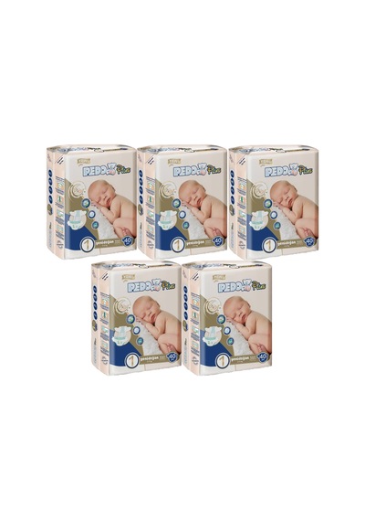 Pedo Plus Bebek Bezi Beden:1 2-5kg Yeni Doğan 200 Adet Jumbo Me 5'li