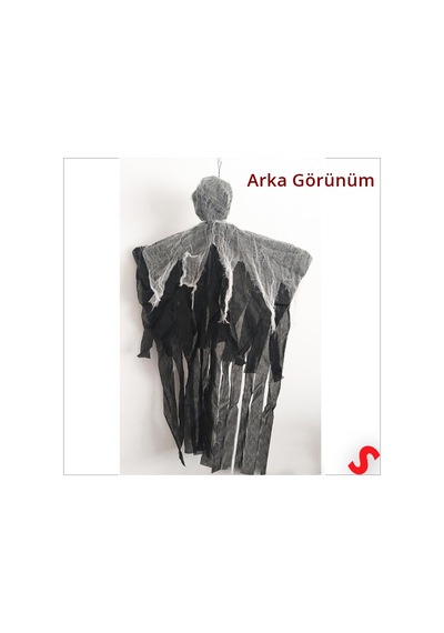 İskelet Hayalet Halloween Dekor Süsü, 80cm X 60cm 0 - 99