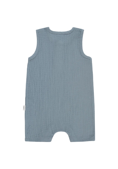 Civil Baby Likralı Müslin 6-18 Ay Tulum - Mavi İndigo