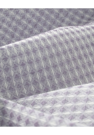 Modern Grid Çift Kişilik Pike 180x220 Cm Lila