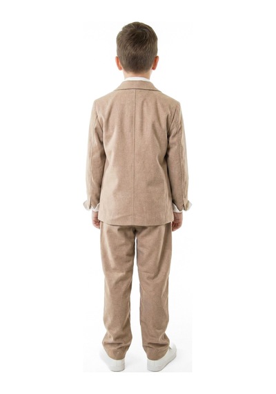Xo Kids Erkek Çocuk 4lu Alt Üst Takım 11-14 Yaş 14201 Bej