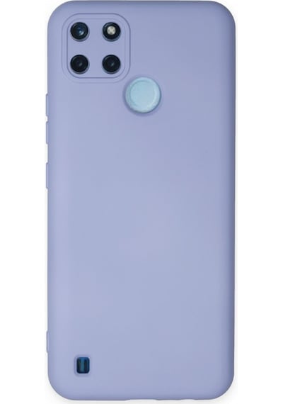 Nettech Realme C25y Uyumlu Lansman Seri Arka Koruma Kılıf - Lila Lila