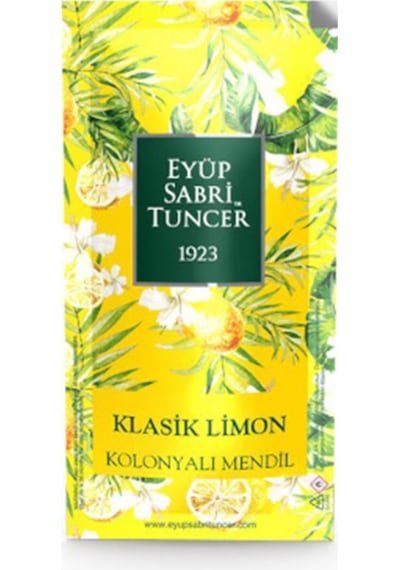 Eyüp Sabri Tuncer Klasik Limon Kolonyalı Mendil 150'li