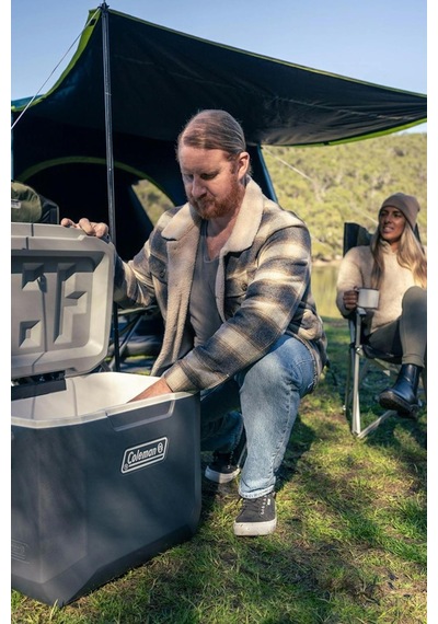 Coleman Daintree Personal Wheeled Hard Cooler Tekerlekli Soğutucu Buzluk 57 Lt Grey gri