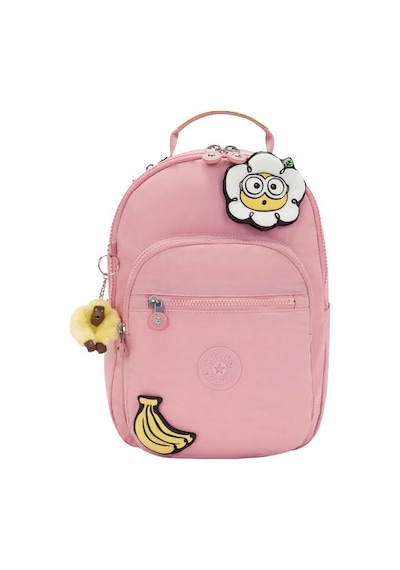 Kipling Seoul S Minions Small Sırt Çantası Pink Daisy Kı58531mı