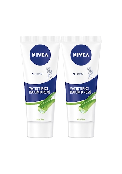 Nivea Aloe Vera ve Jojoba Yağı Yatıştırıcı El Bakım Kremi 75 ML x 2