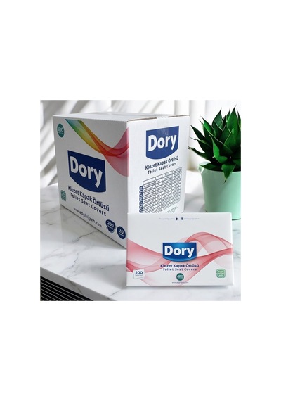 Dory Klozet Kapak Örtüsü Kağıdı 1 Koli - 20 Paket