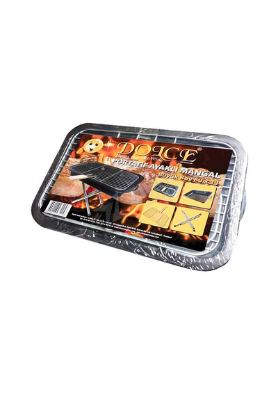 2 Adet Dolce Portatif Ayaklı Mangal Büyük 64 Cm