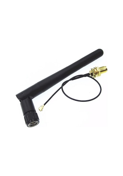 2.4ghz 3dbi Wifi Anten Seti Esp8266 Sma + Ufl Soket 900mhz 1800mhz 2400ghz Rf Esp-07 Esp32 Gsm Wifi