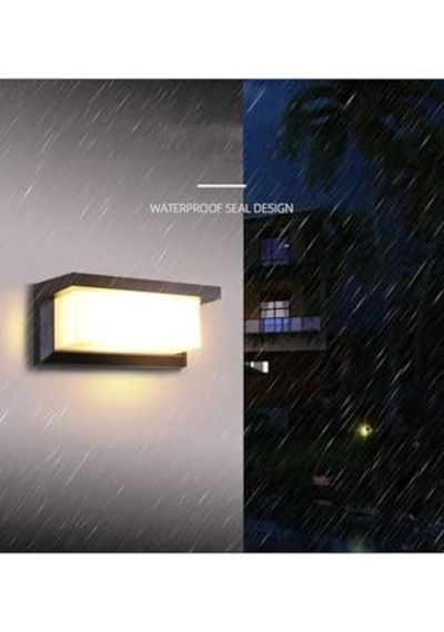 Bahçe Aydınlatması Led Işık 25cm E27 Duylu Zita Ultra Şapkalı Bahçe Duvar Aplik Su Geçirmez Diğer
