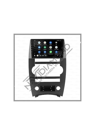 Navıdıamond Jeep Commander 2006-2010 2 Gb Ram 16 Androıd Carplay Multımedıa Teyp 9.0 İnç