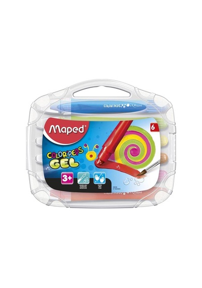 Maped Plastik Kutu Color Peps Jel Boya 6 Renk 836306