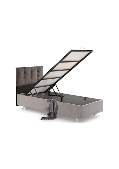 Tek Kişilik Yatak Baza Plus Comfort Paket Başlık Dahil Değildir. 100x200