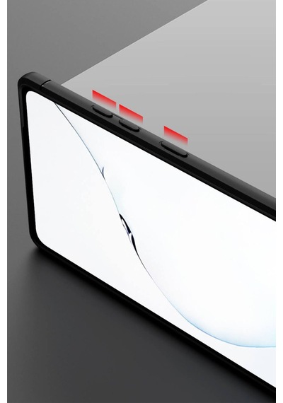 Newface Samsung Uyumlu Galaxy Note 20 Kılıf Range Yüzüklü Silikon - Kırmızı Kırmızı